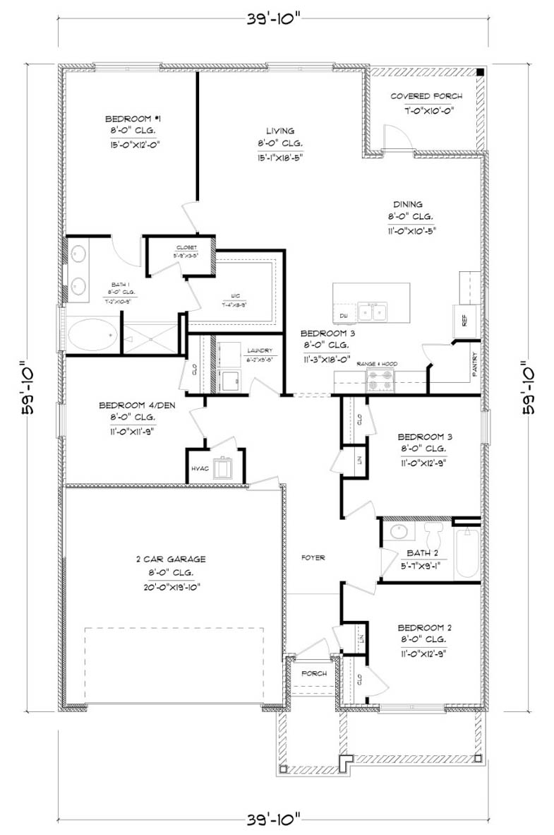 The Beau Floorplan