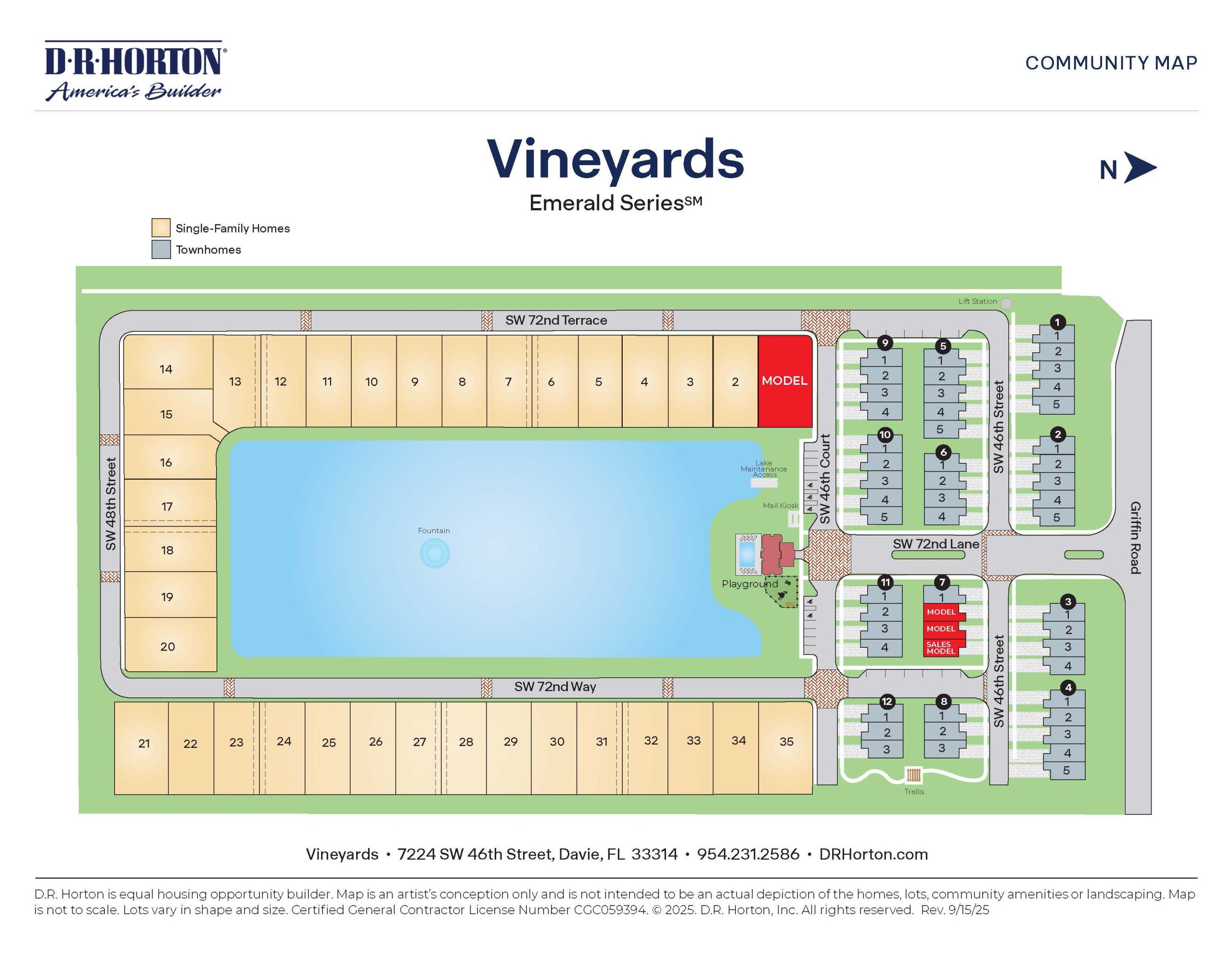 Vineyards Siteplan