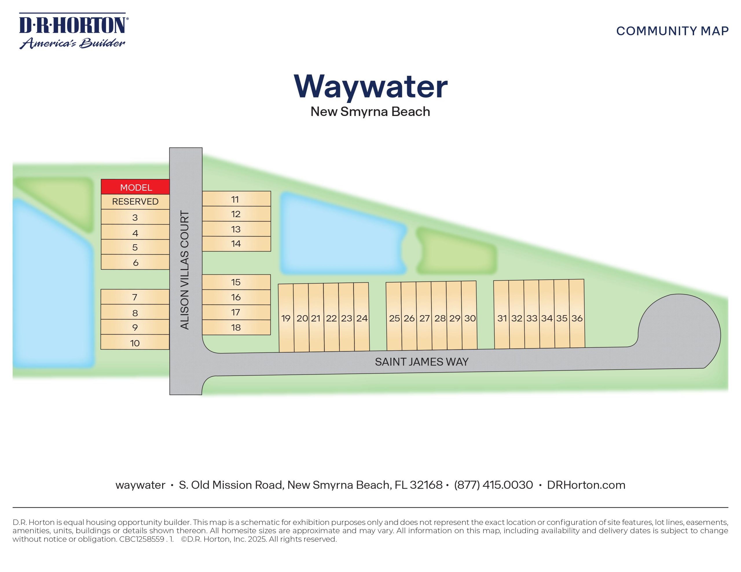 Waywater Siteplan