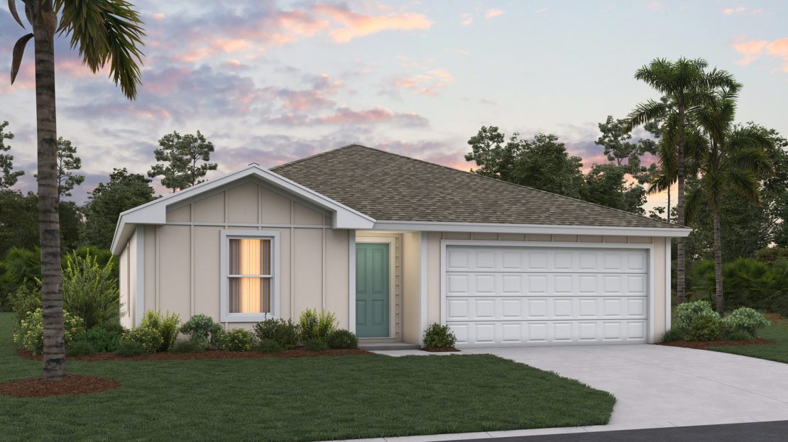 Archer Exterior floorplan