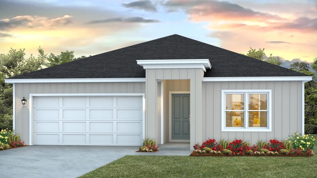 The Beau Exterior floorplan