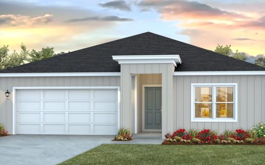 The Beau Exterior floorplan