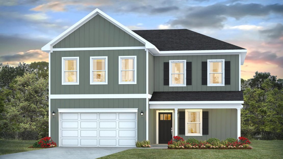 The Belfort Exterior floorplan