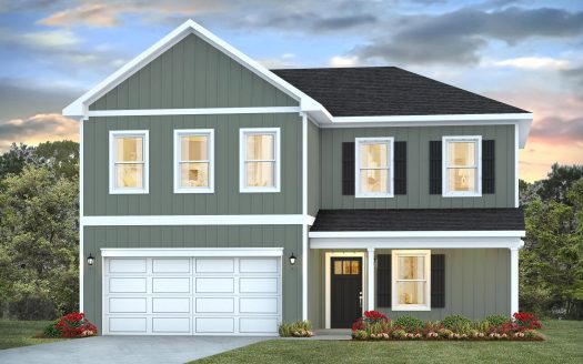 The Belfort Exterior floorplan