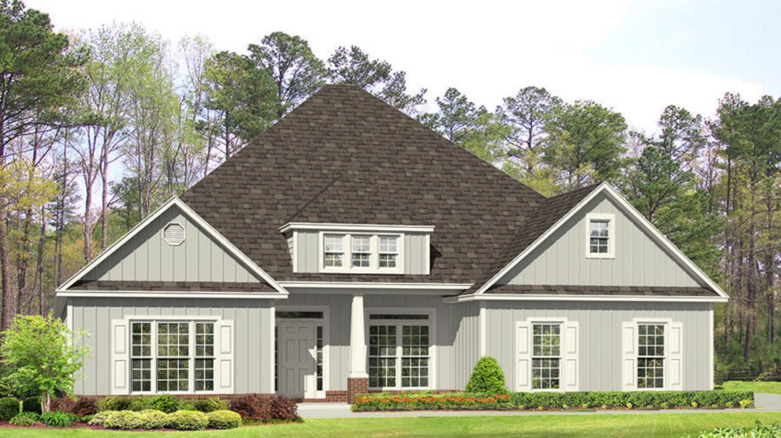 The Brianne Exterior floorplan