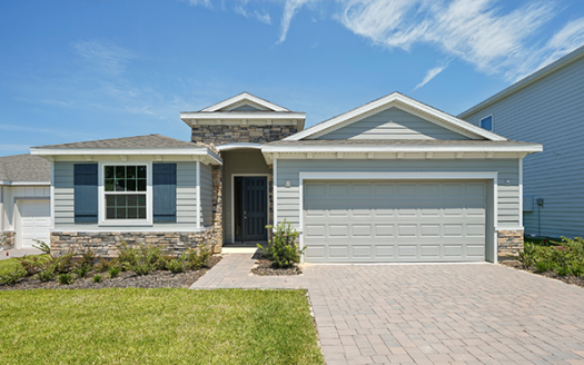 Lantana Exterior floorplan