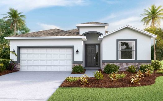 Lantana Exterior floorplan