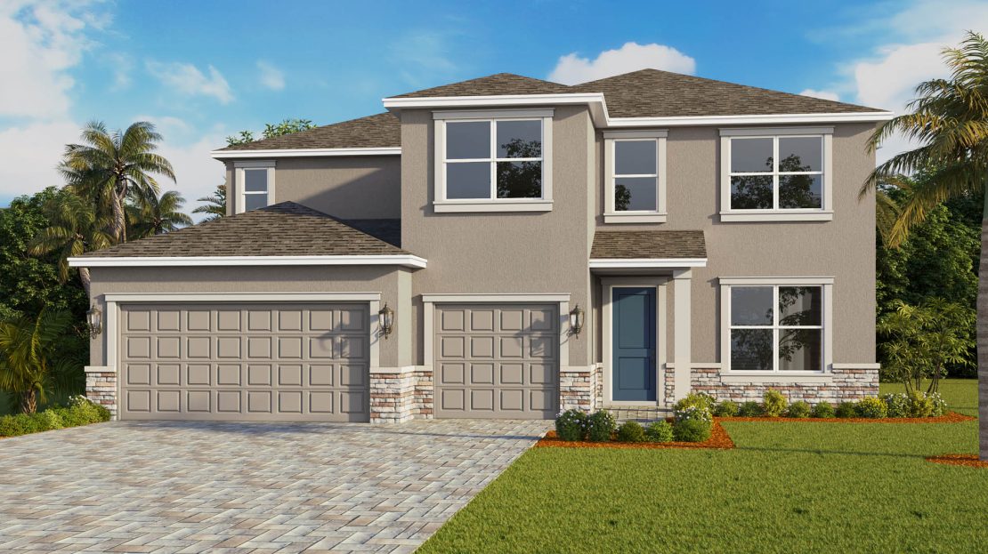 Jordyn II Exterior floorplan