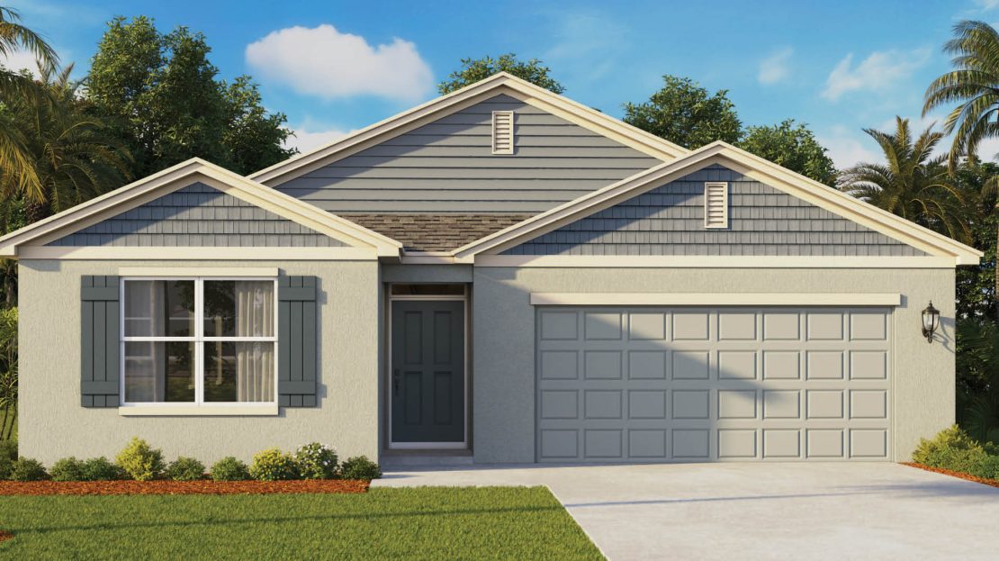 Lakeside Single family floorplan