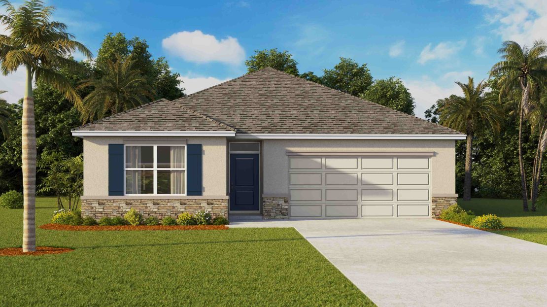 Lakeside Exterior floorplan