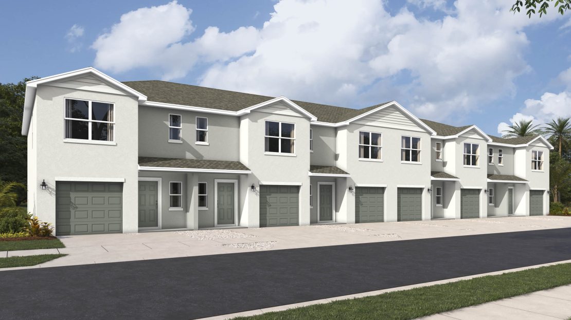 Pearson B Townhome floorplan