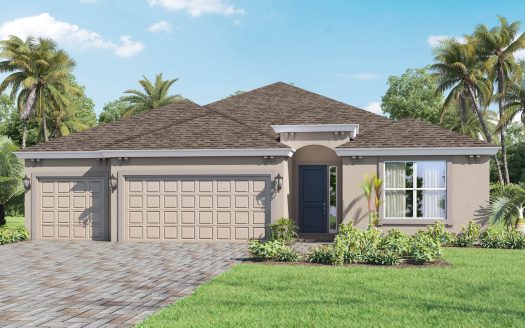 Redbud Exterior floorplan