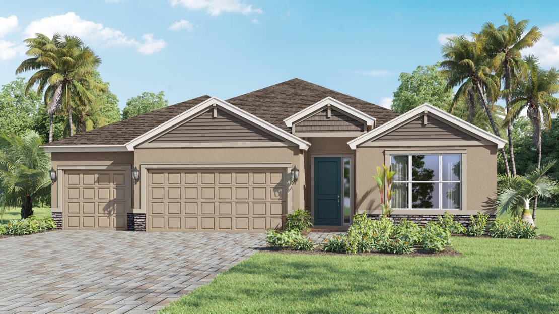 Redbud Single family floorplan
