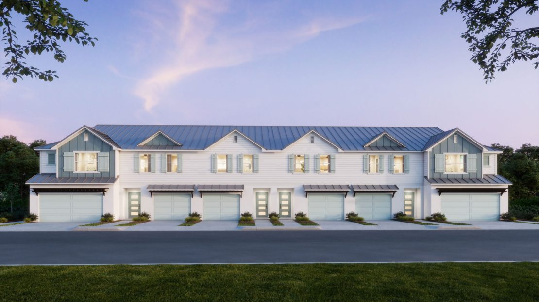 The St Lucia Townhome floorplan