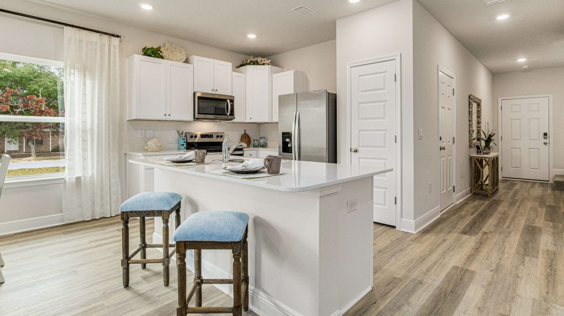 The Palm Interior Townhome floorplan