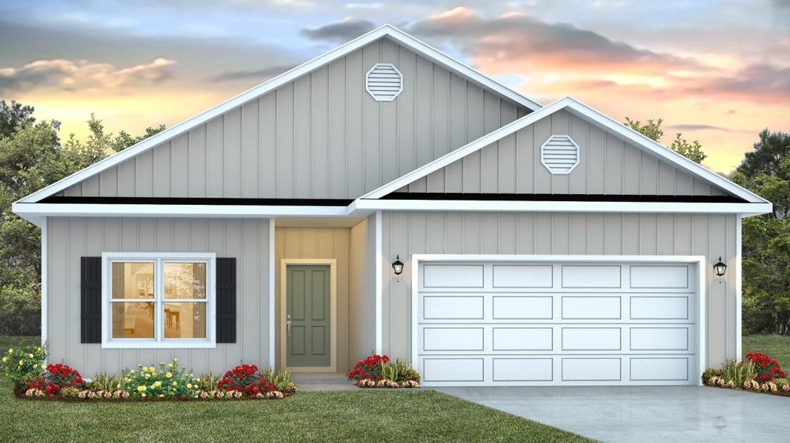 The Walker Exterior floorplan