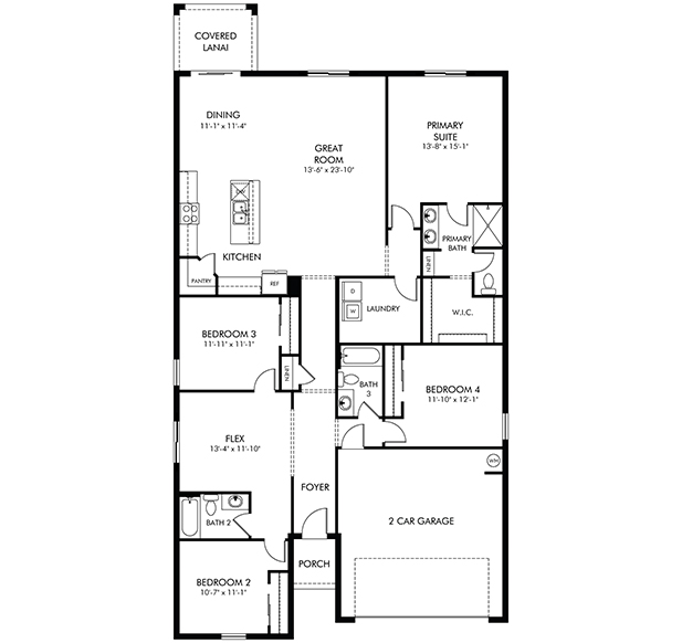 Essex Model Floorplan
