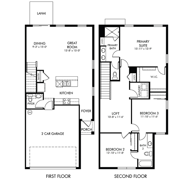 Sandpiper End Model Floorplan