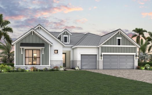 The Crab Creek Exterior floorplan