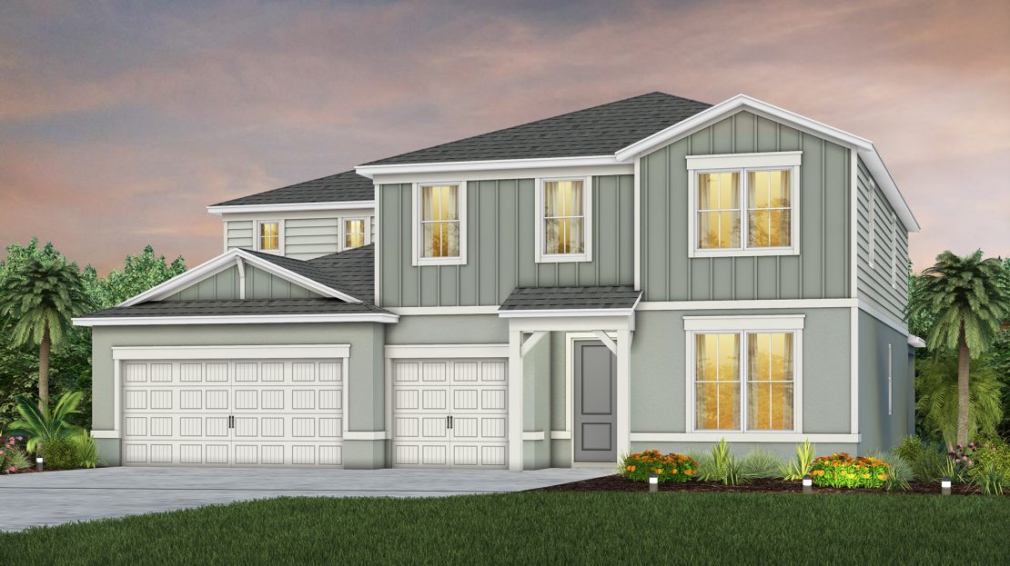 Oakhurst Model at The Landings at Live Oak Lake New Construction