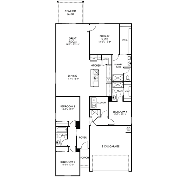 Davenport Model Floorplan