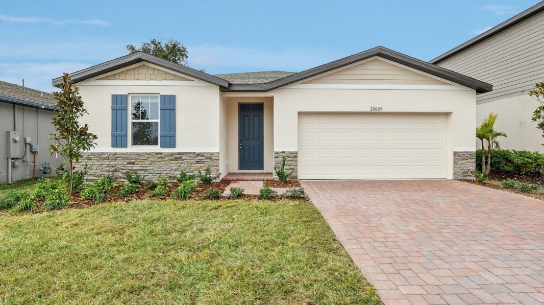 Foxglove Exterior floorplan