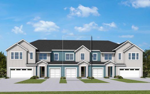 The Burney Exterior floorplan