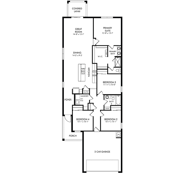 Robin Model Floorplan