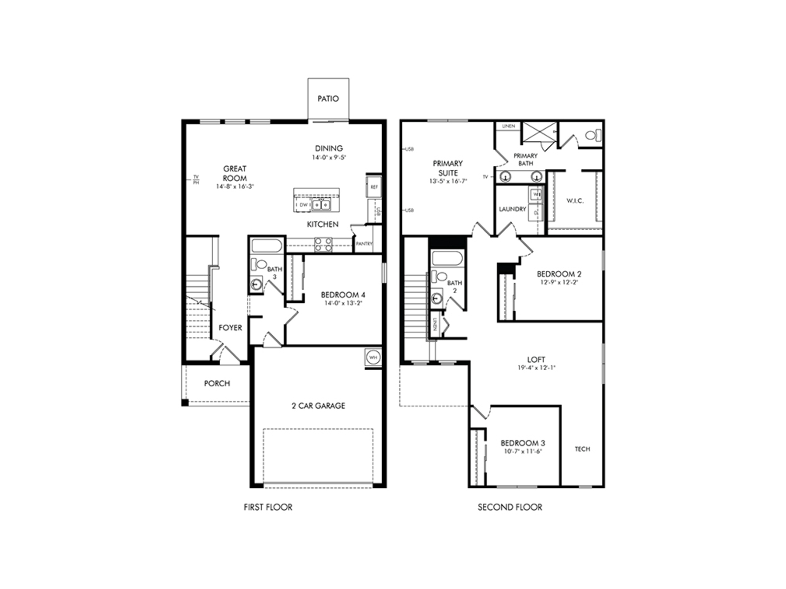 Zion Model Floorplan