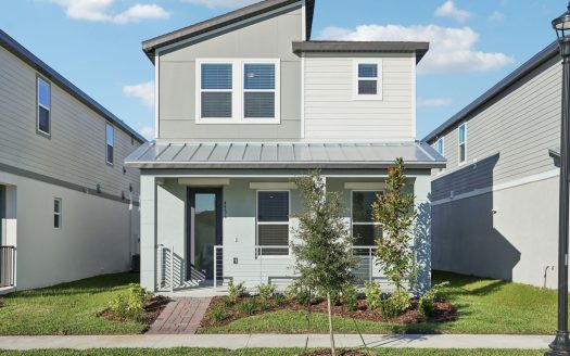 Hurston Exterior floorplan