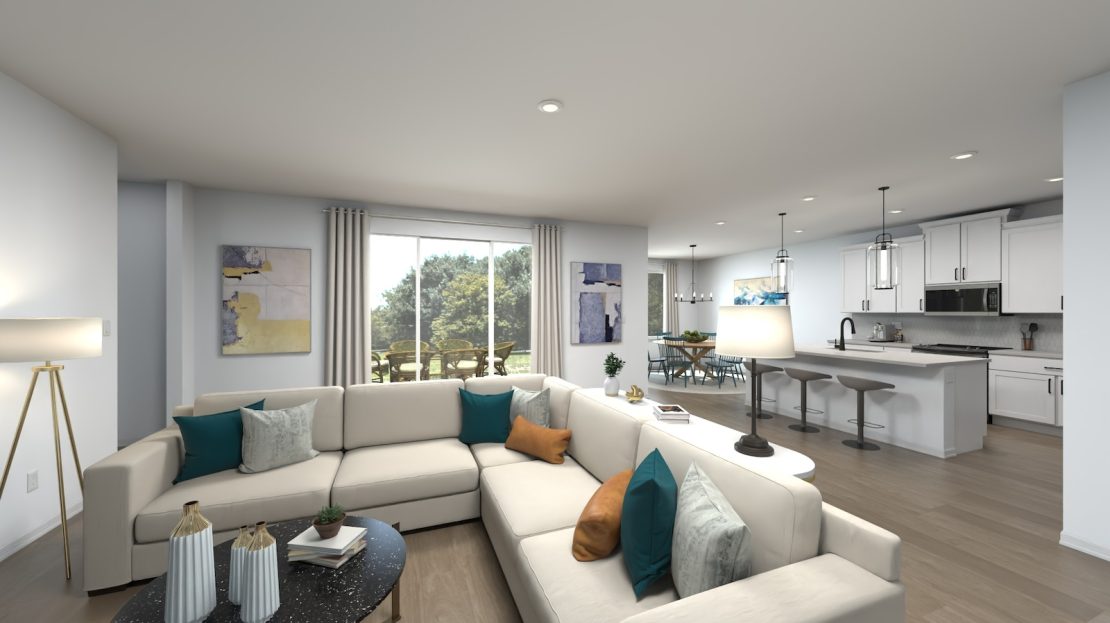 Oakhurst Exterior floorplan