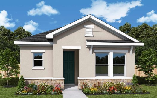 The Amethyst Exterior floorplan