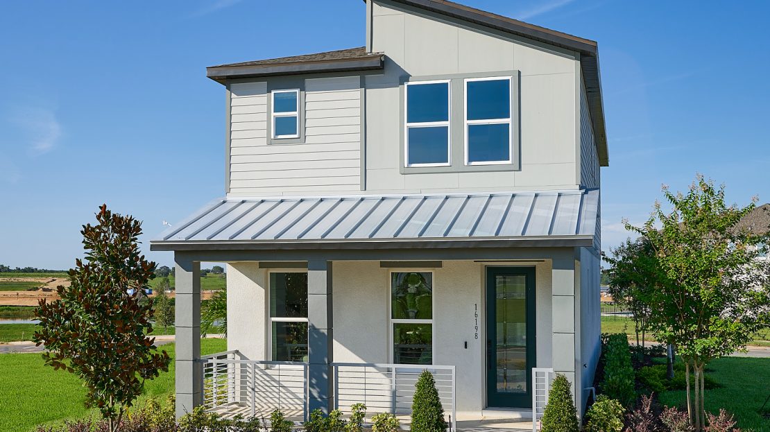 Hurston Exterior floorplan