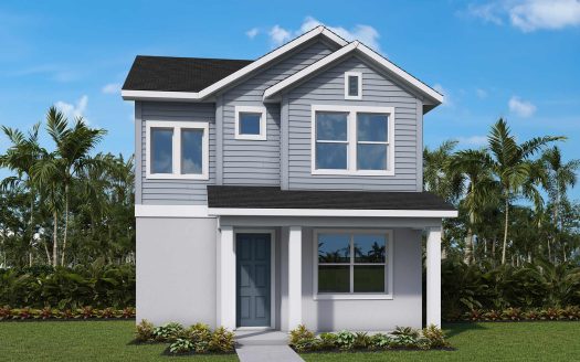 The Nagle Exterior floorplan