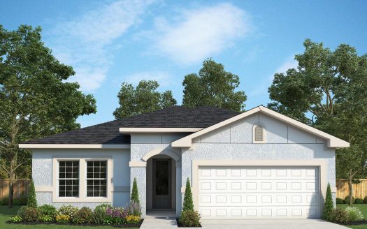 The Northglen Exterior floorplan