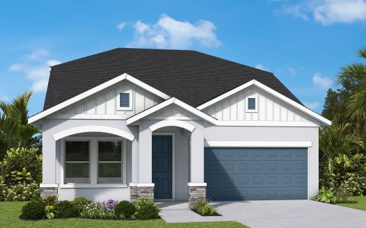 The Allman Exterior floorplan