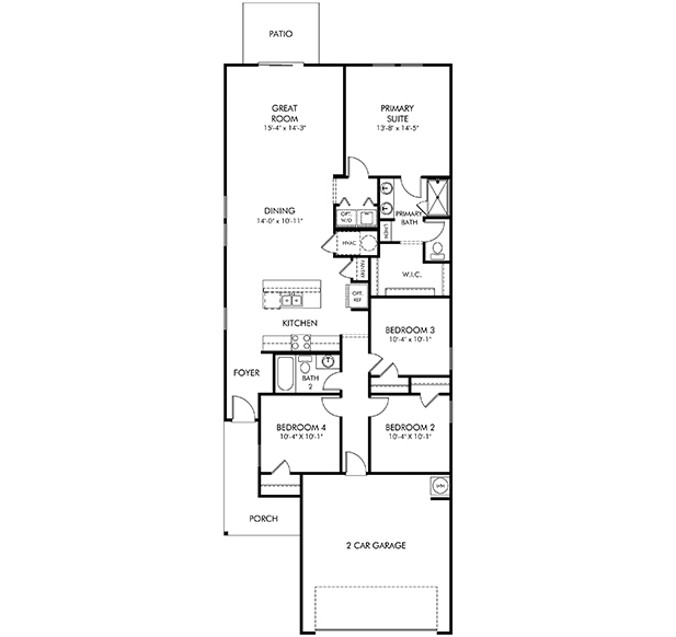 Acadia Model Floorplan