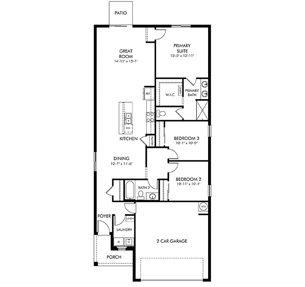 Everglade Model Floorplan