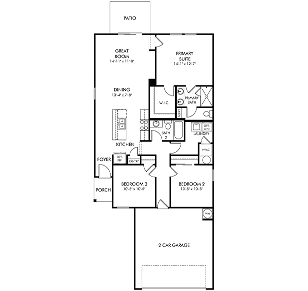 Denali Model Floorplan