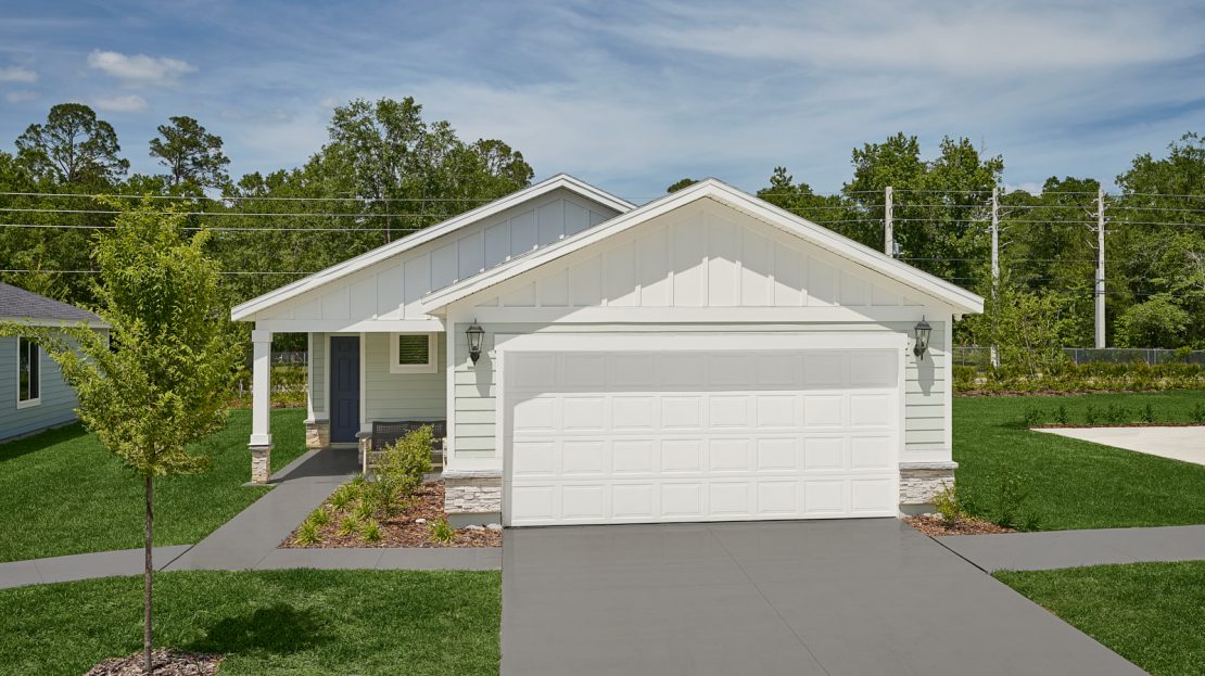 Callaway Exterior floorplan