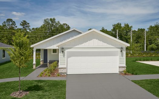 Callaway Exterior floorplan