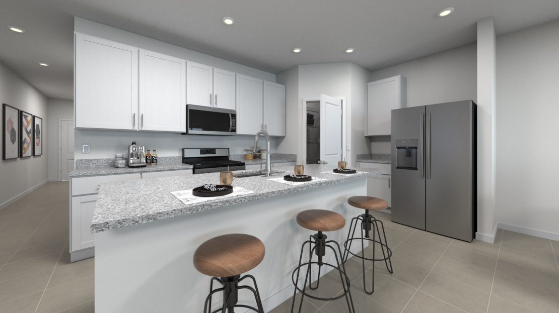 Azalea Exterior floorplan