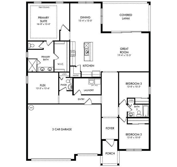 Coral Model Floorplan