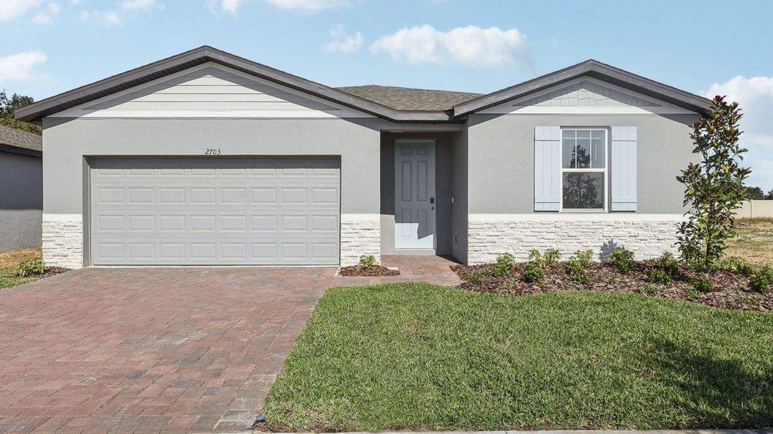 Foxglove Exterior floorplan