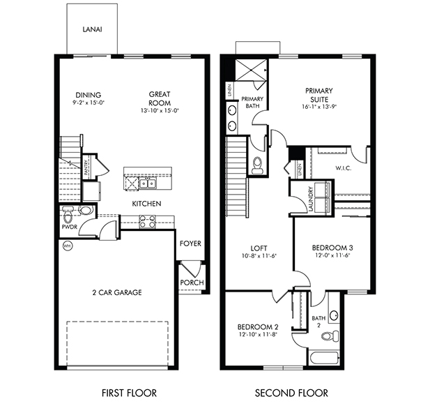 Sandpiper Model Floorplan