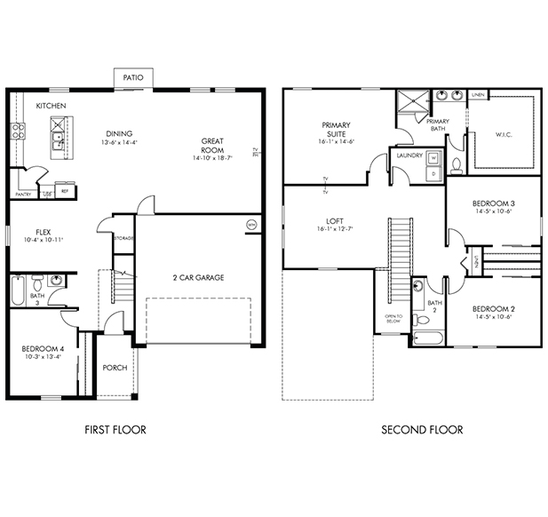 Primrose Model Floorplan
