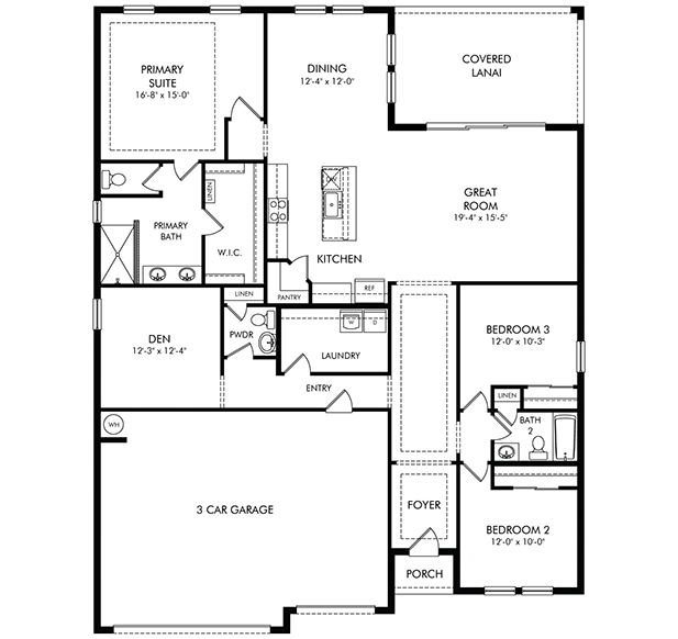 Coral Model Floorplan