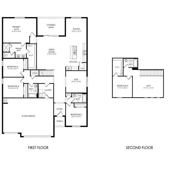 Paloma Model Floorplan