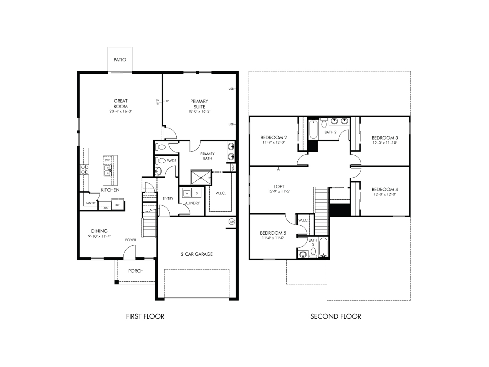 Violet Model Floorplan
