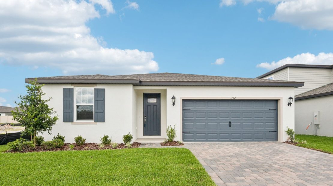 Foxglove Exterior floorplan